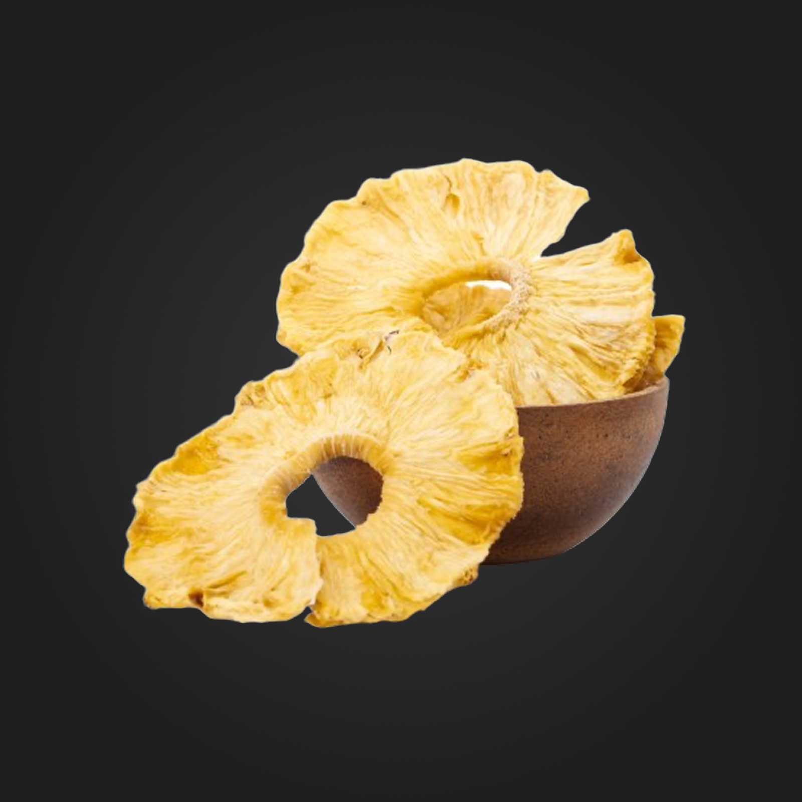 Ananas uscat fără zahăr