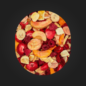 Mix din fructe liofilizate